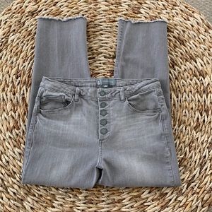 Wit & Wisdom Gray Ankle Jeans